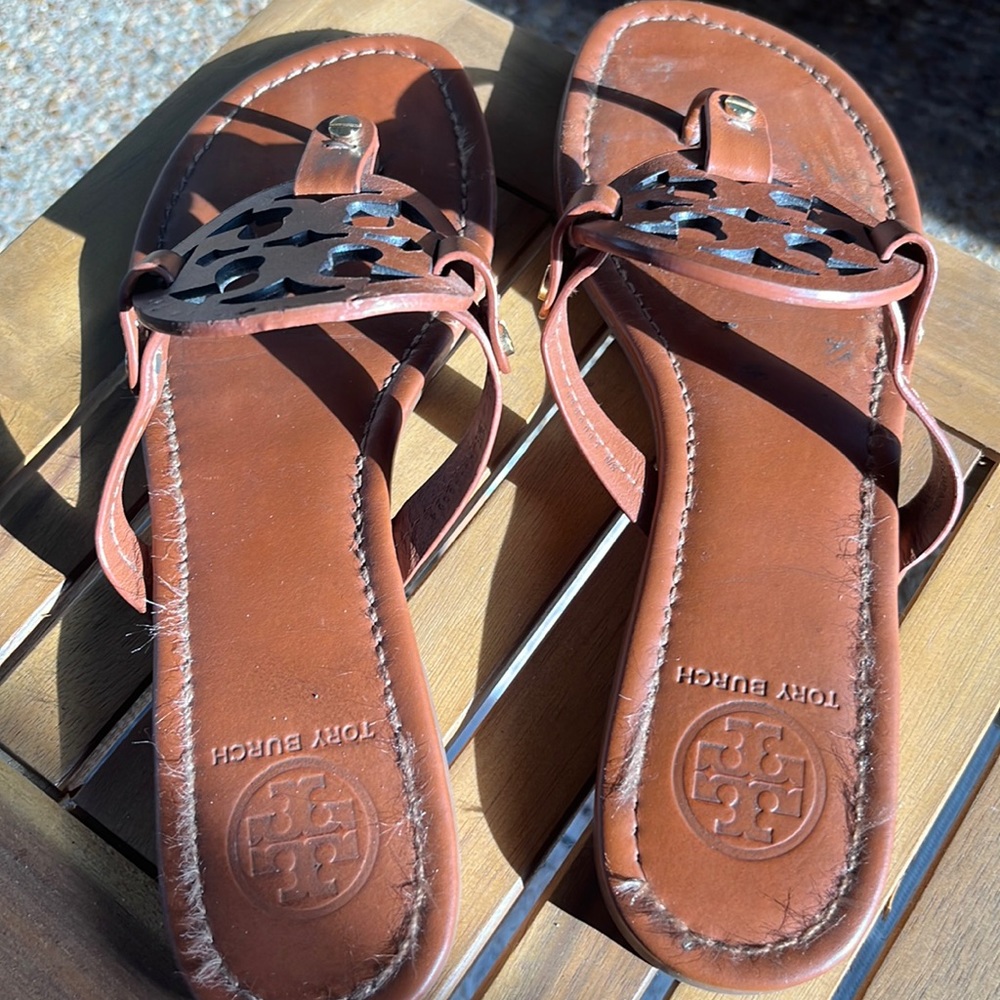 Tory Burch miller sandals in brown